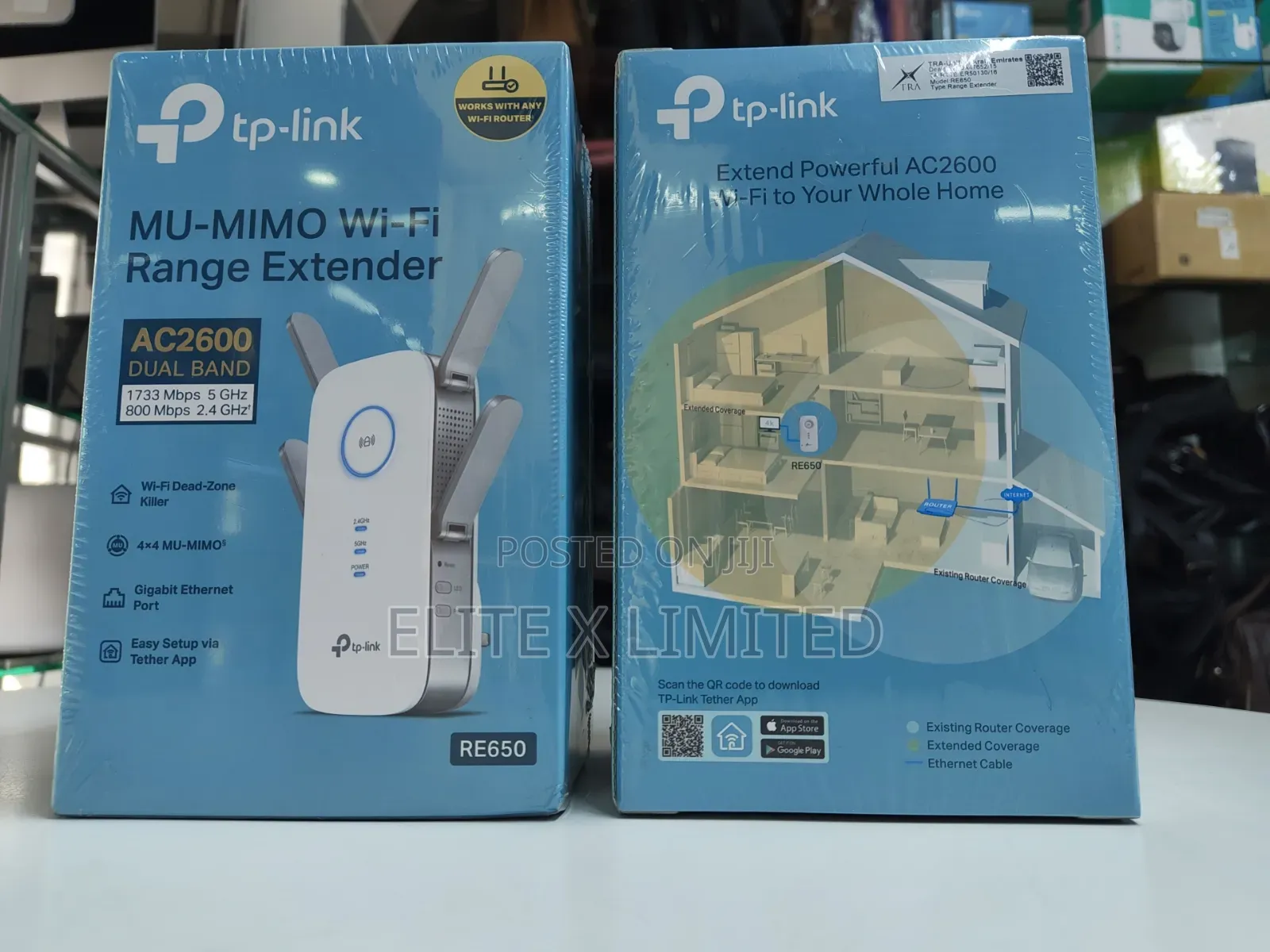 Tp-Link Mu-Mimo Wi-Fi Range Extender Ac2600 Dual Band