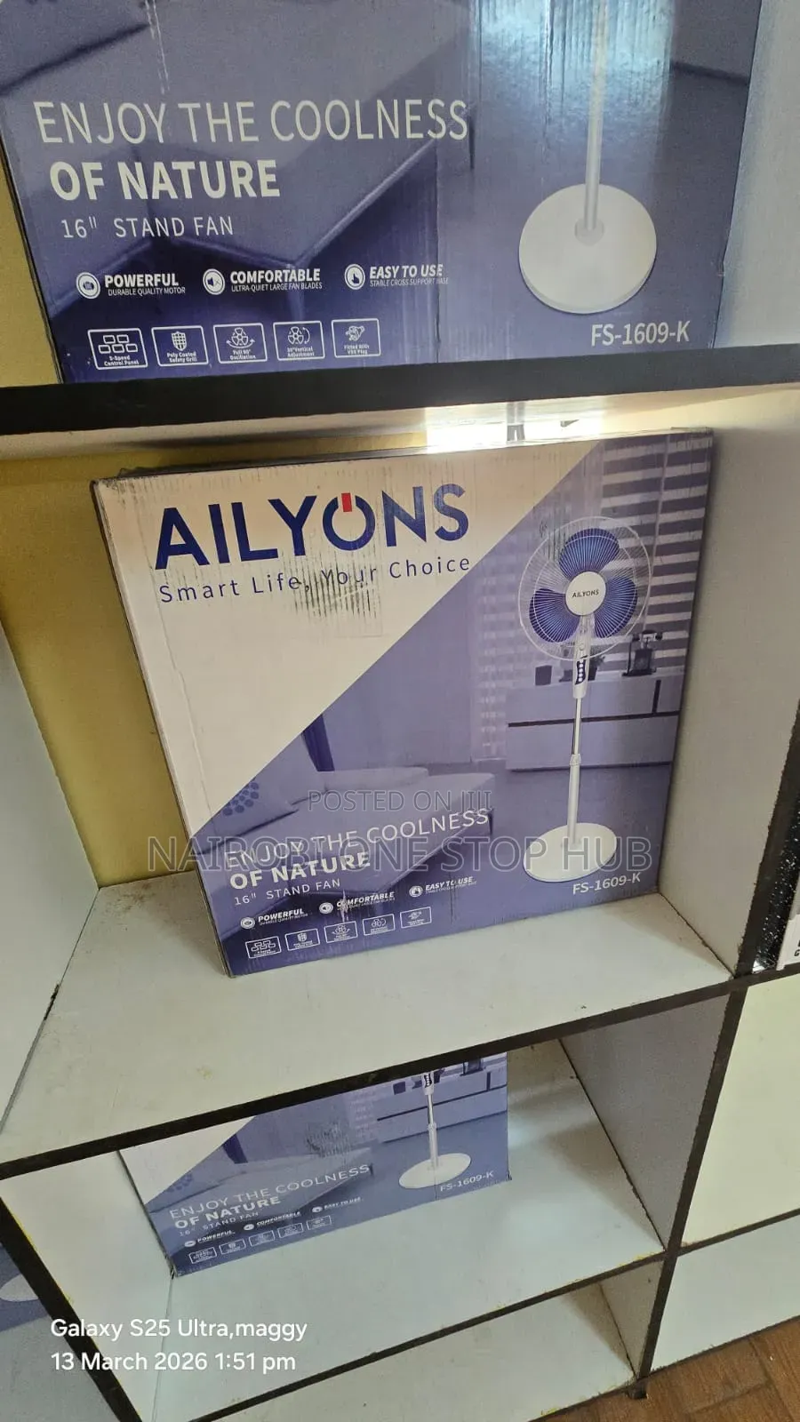 Ailyons Standing Fan – KSH 2,000