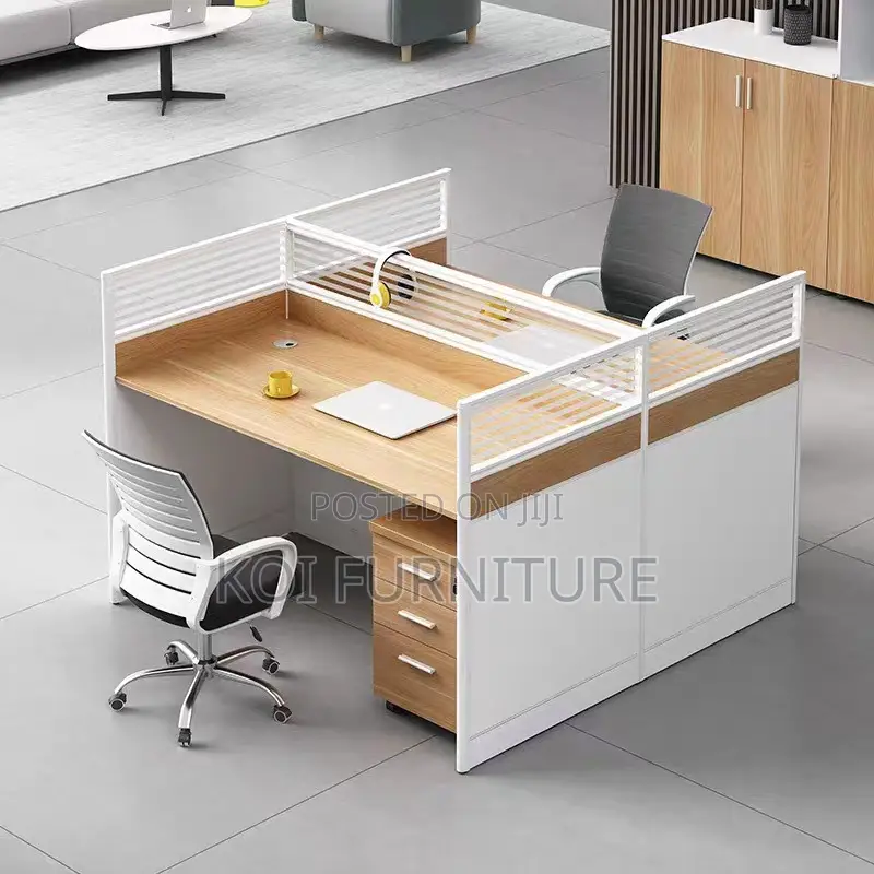 Office Desk : 2-Way Modular Office Workstation