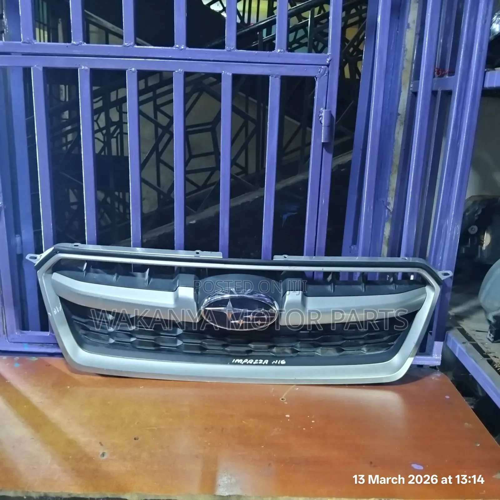 Subaru Legacy Br9 Grille (Chrome Plated), Clean Ex Japan Motor Parts