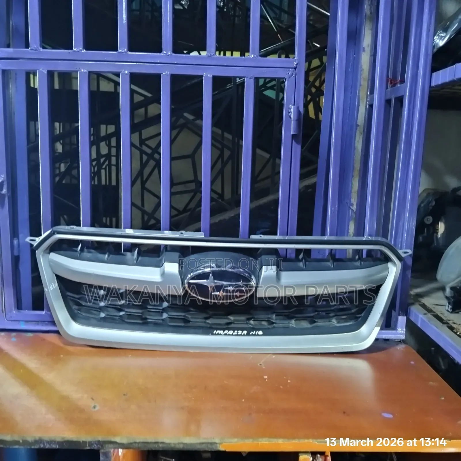 Subaru Legacy Br9 Grille (Chrome Plated), Clean Ex Japan Motor Parts