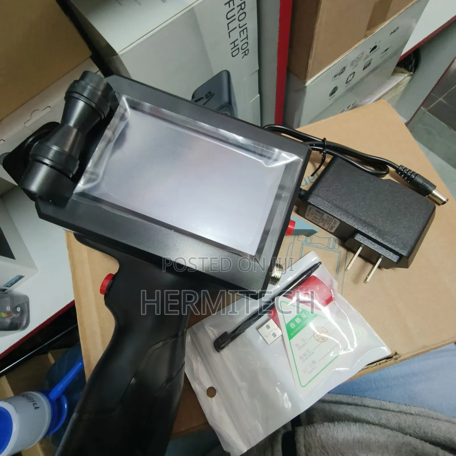 Inkjet Printer With Quick Drying Ink Cartridges Handheld Printer