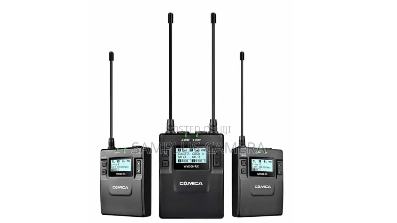 Comica CVM-Wm300 Portable Dual Wireless Microphone System