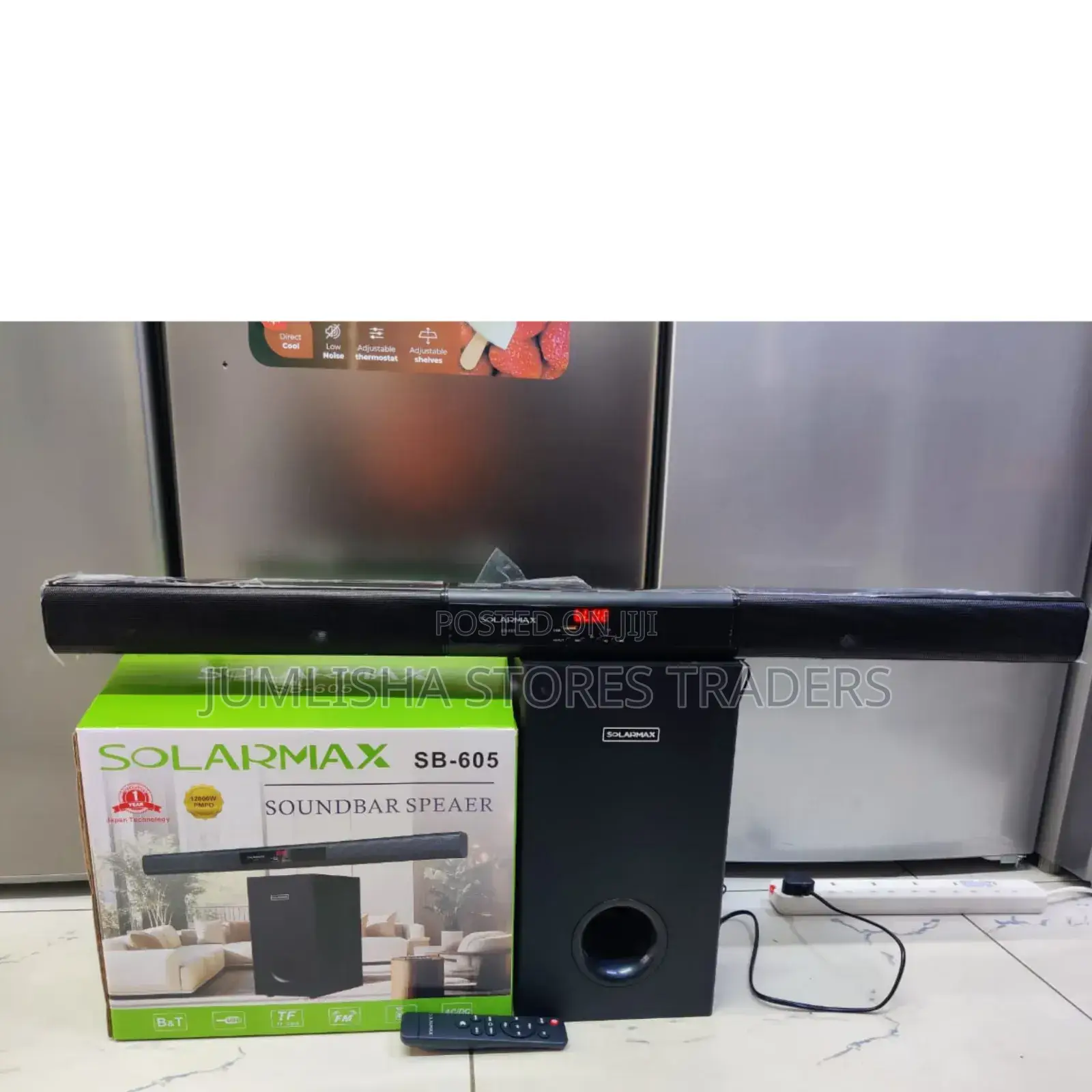 *Solarmax Sb605 2.1 Soundbar -Black