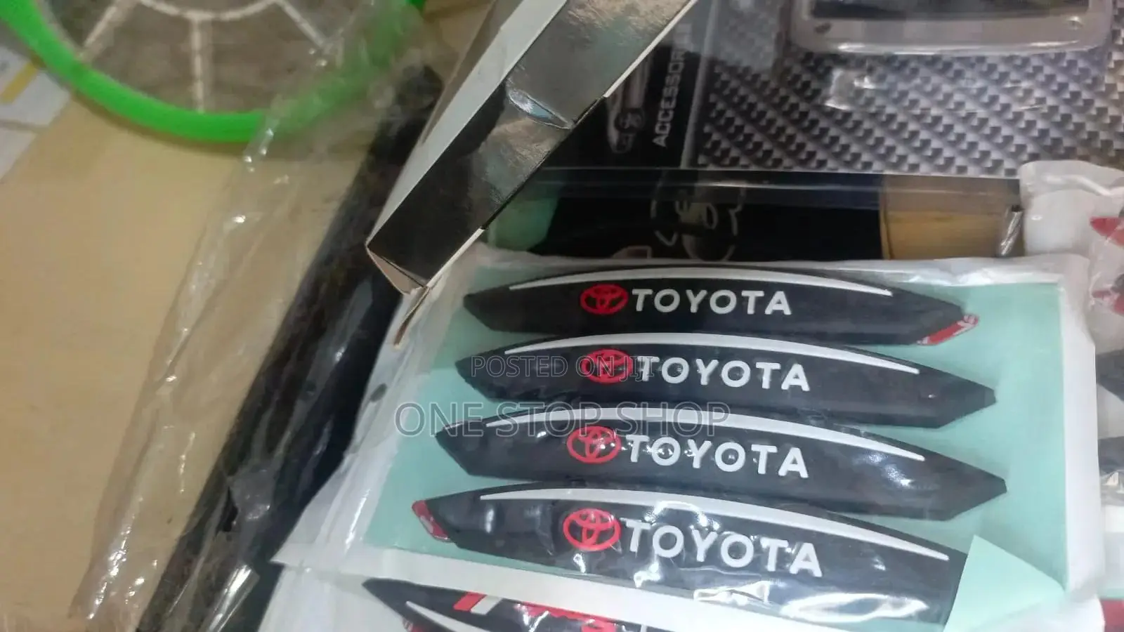 Toyota Rubber Self Adhesive Stick on Door Anti Collision Protector