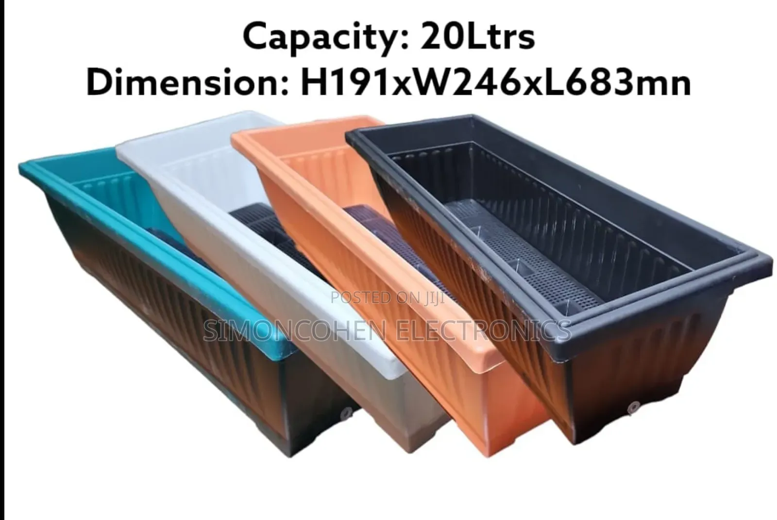 20l Rectangle Planter