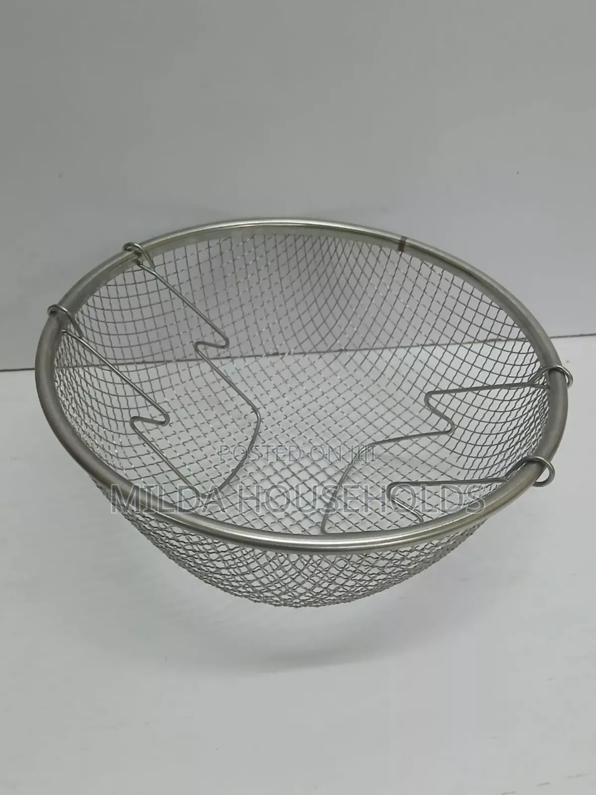 Stainless Steel Deep Frying Basket Sieve.