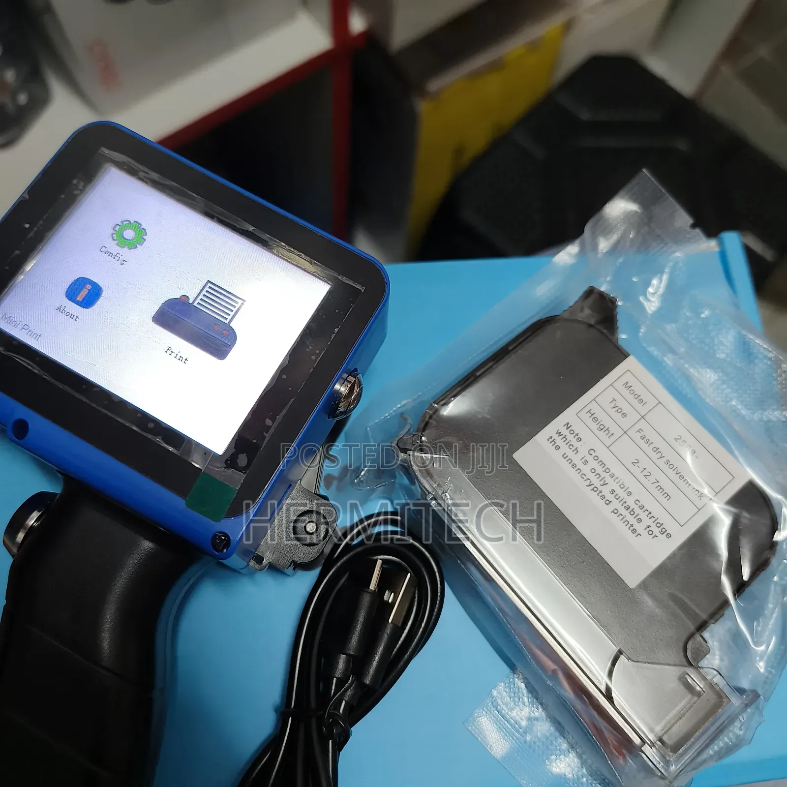Inkjet Printers With Multiple Colour Cartridges for Printing Surfaces