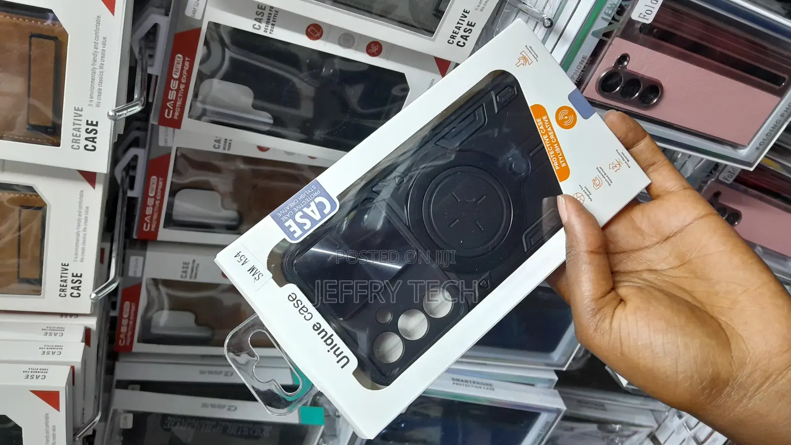 Desair Magsafe Ring Case Camshield Lens Cover for Samsung A54