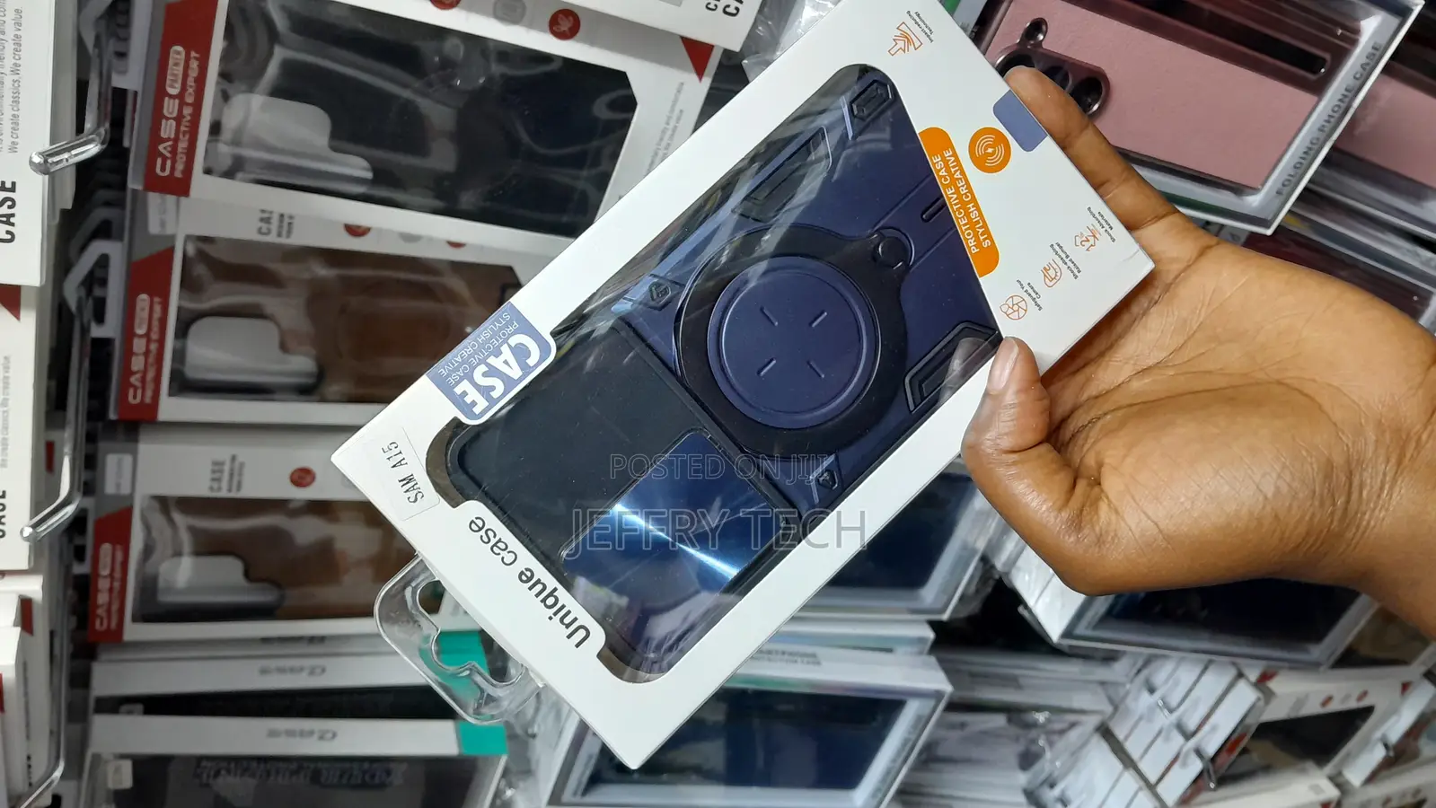 Bowie Samsung Galaxy A15 Support Magsafe 360 Rotate Ring Stand