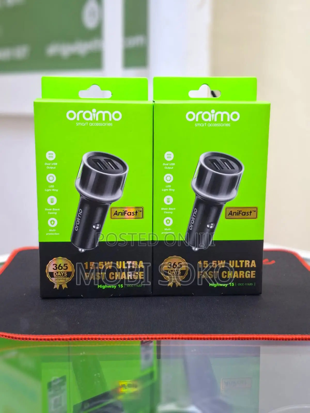 Oraimo Highway 15 15.5w Car Charger