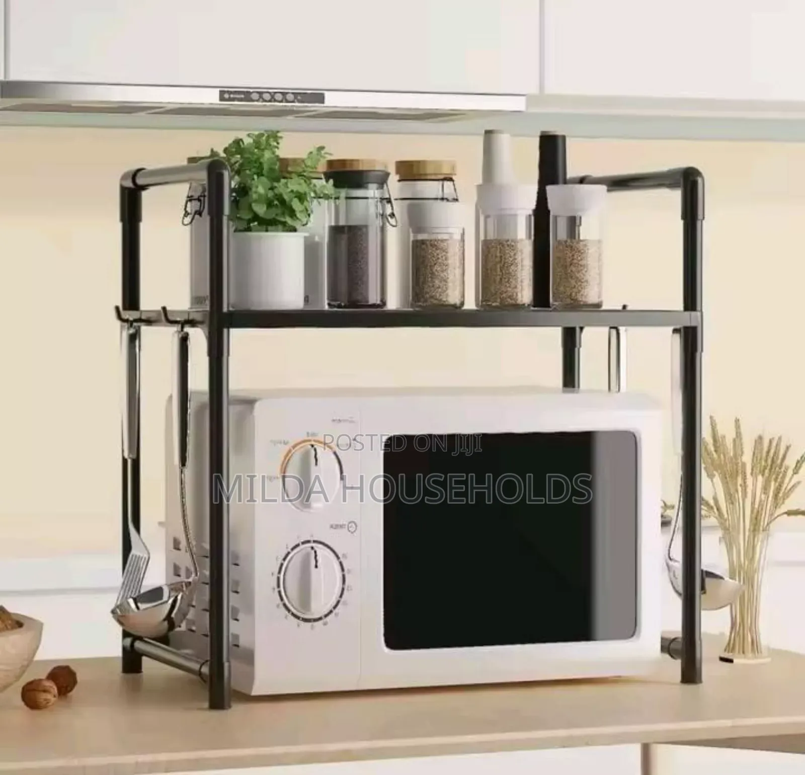 Double Layer Metallic Microwave Organizer Now Available.