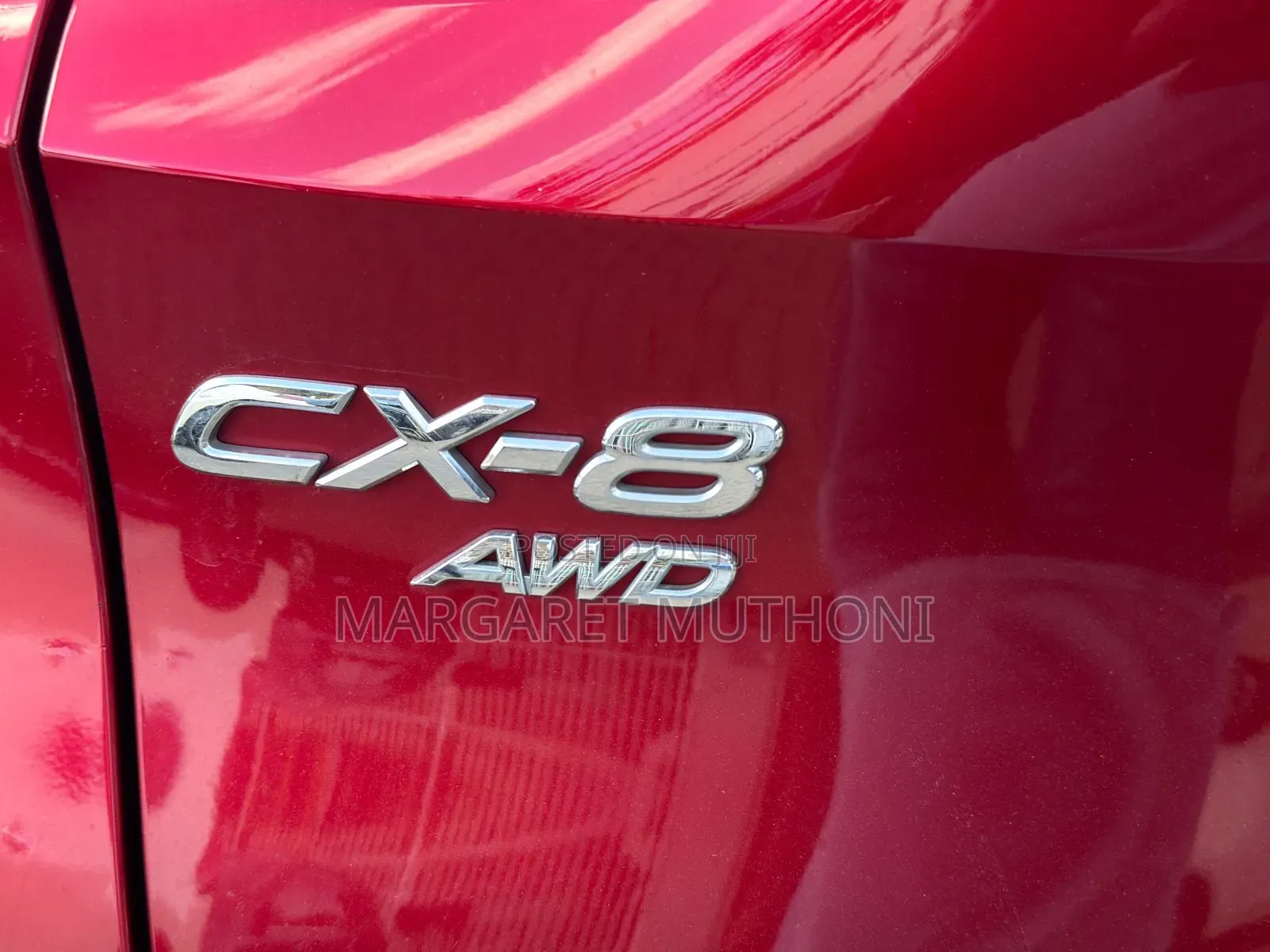 Mazda CX-8 2018 Red