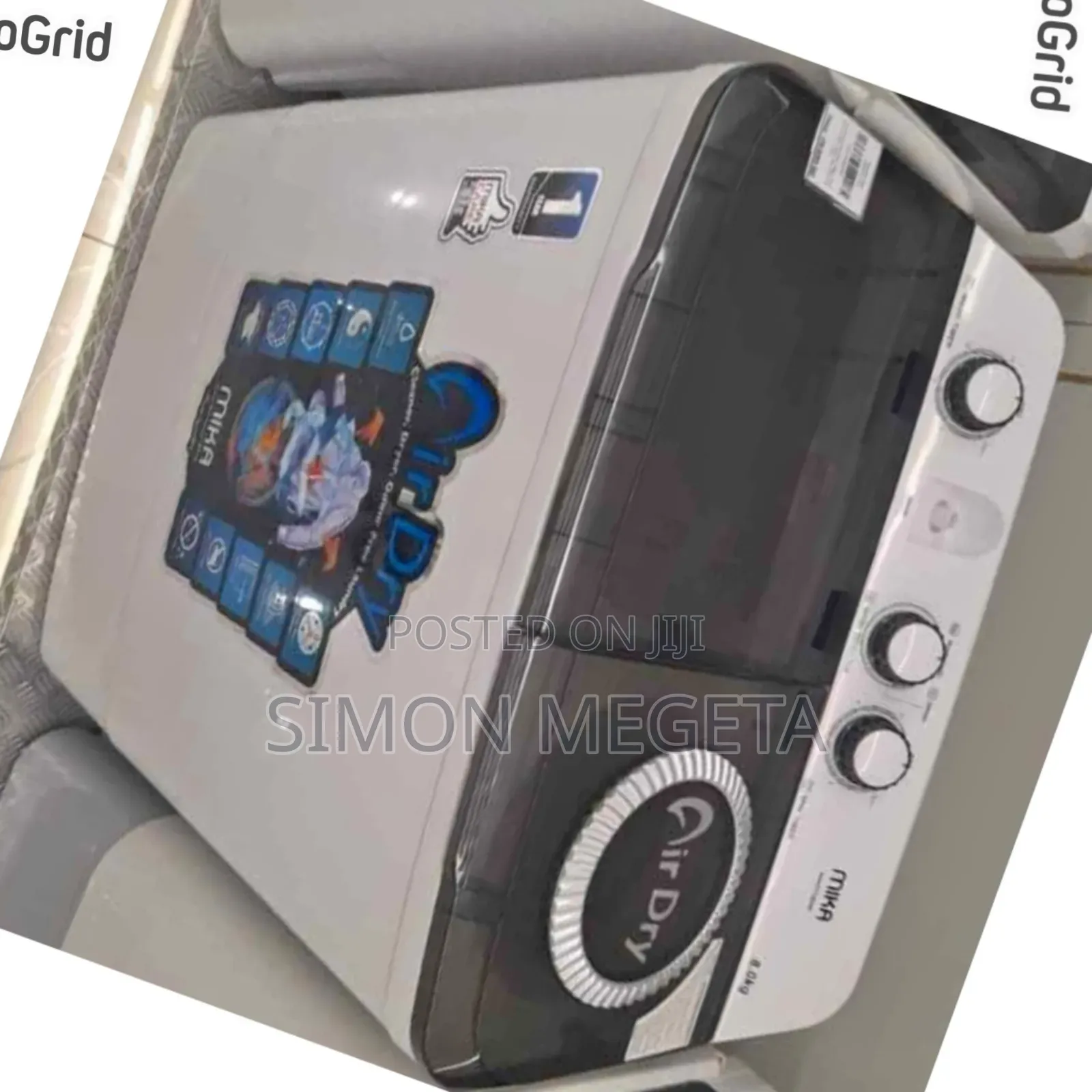 Mika 8 KGS Twin Tub Washing Machine Restocked