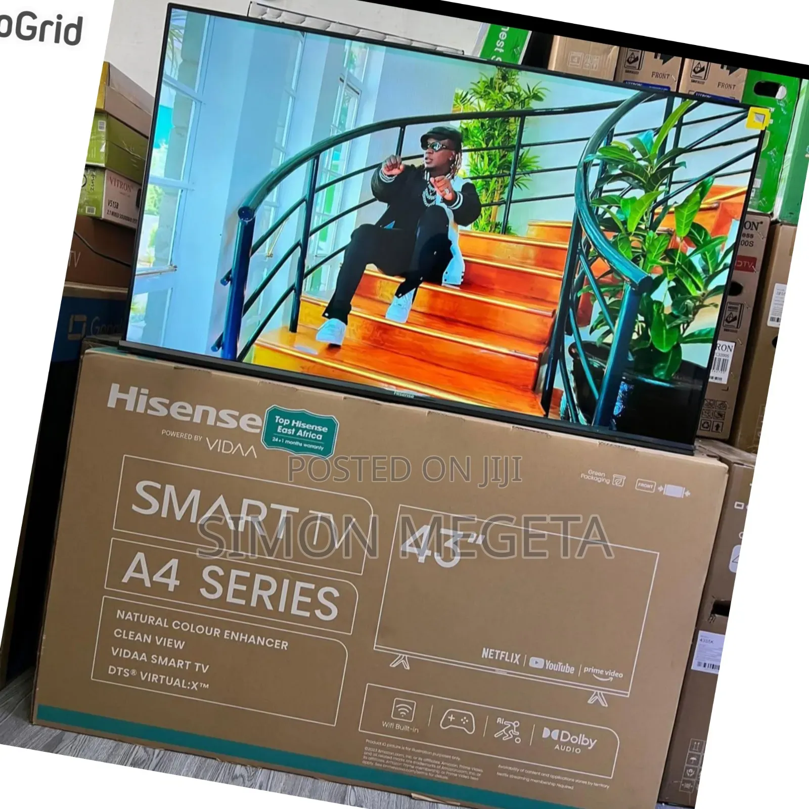 New Hisense 43 Inches Smart Tv Available