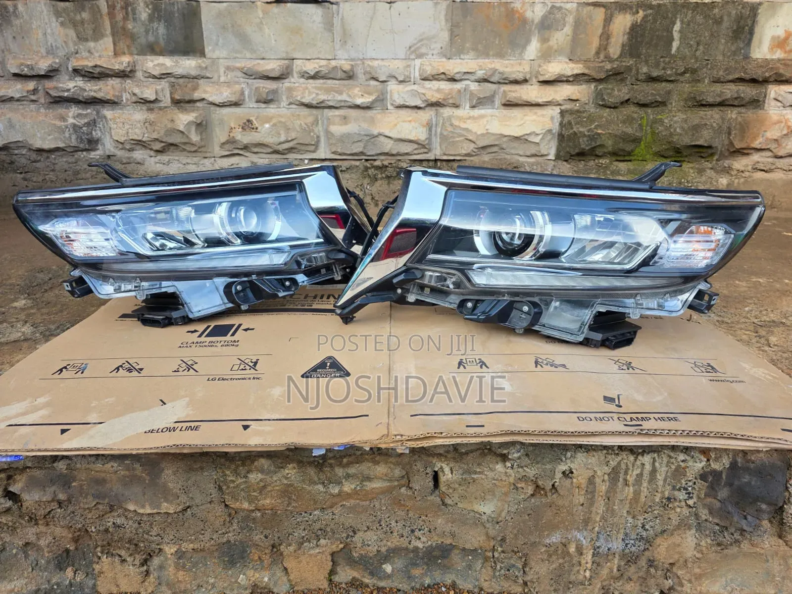 Toyota Prado 165 2018 Xenon Headlights