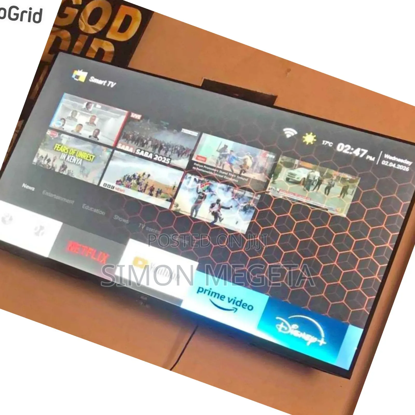 New GLD 43 Inches Smart Tv Available