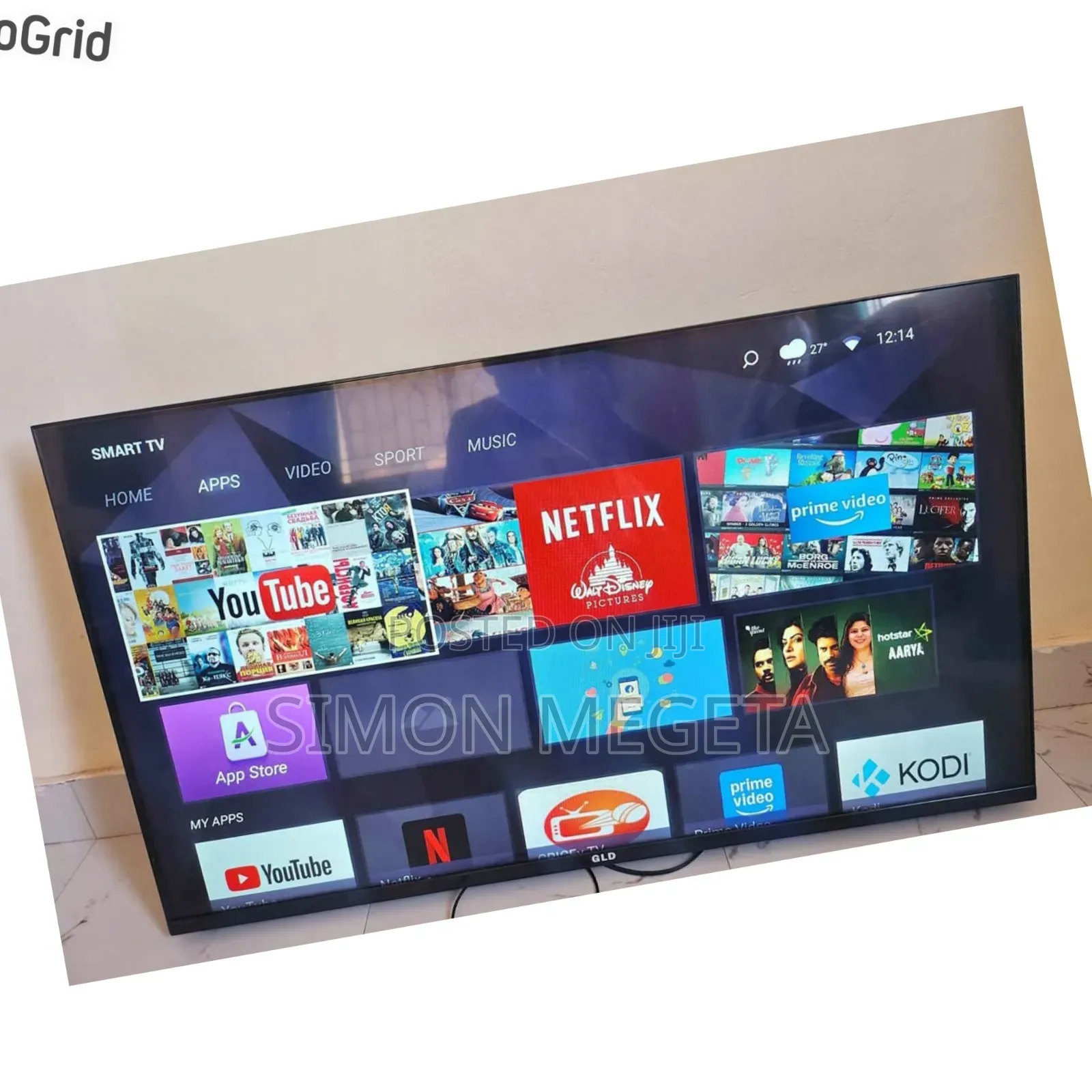 GLD 43 Inches Smart Tv Restocked