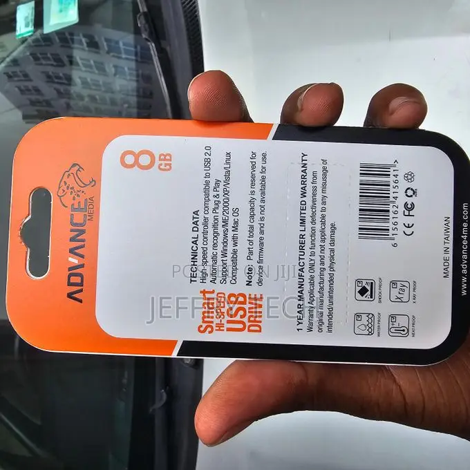 Advance Original 8gb Data Storage
