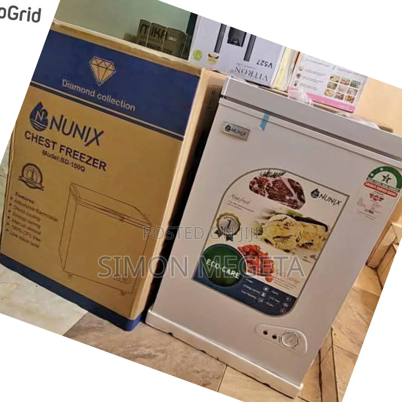 100 Litres Nunix Freezer in Stock