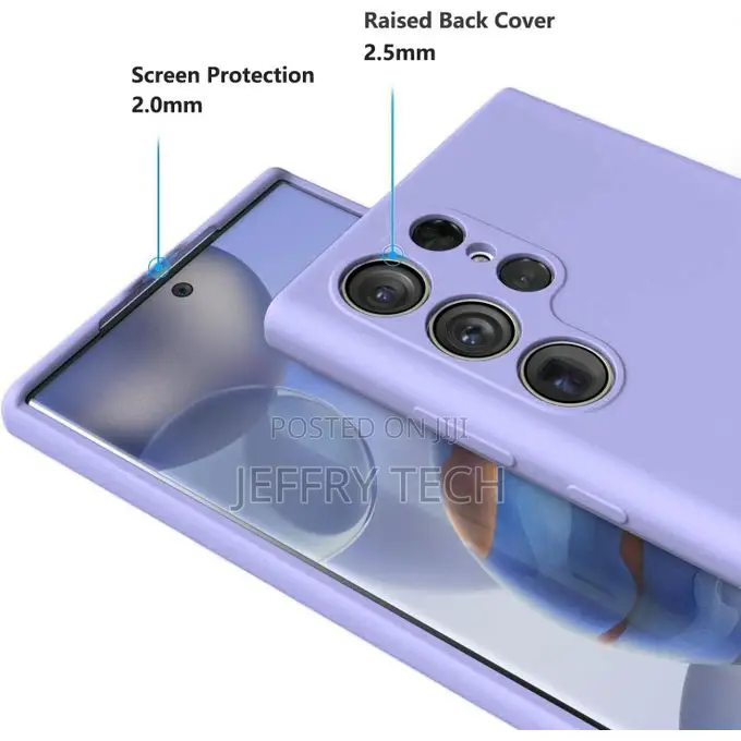 Silicone Case Cover for Samsung Galaxy S25 Ultra