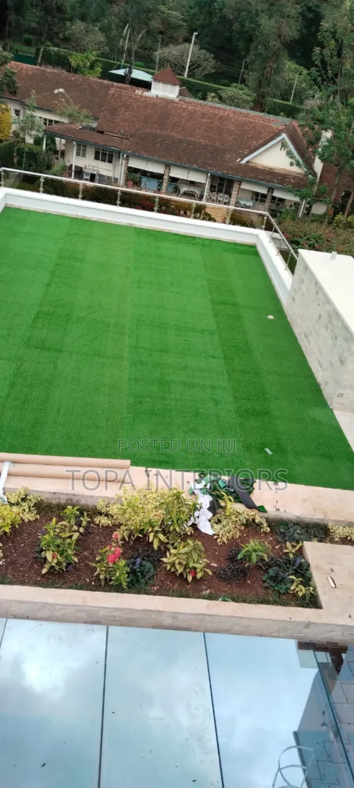 Long and Dense Artificial Turf Grass Carpets for Open Spaces