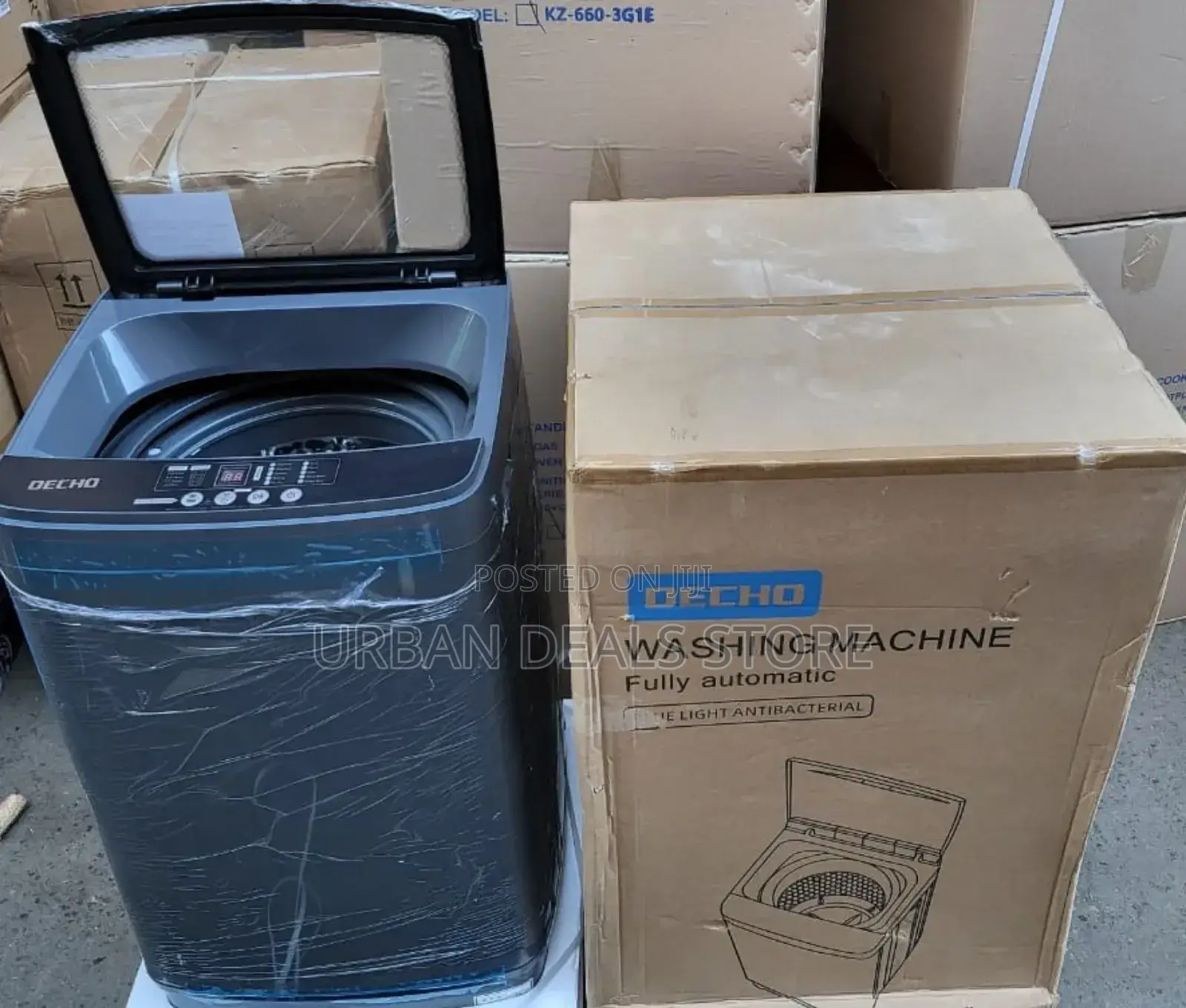Decho 8kg Top Load Washing Machine
 With 2 Year Warrant