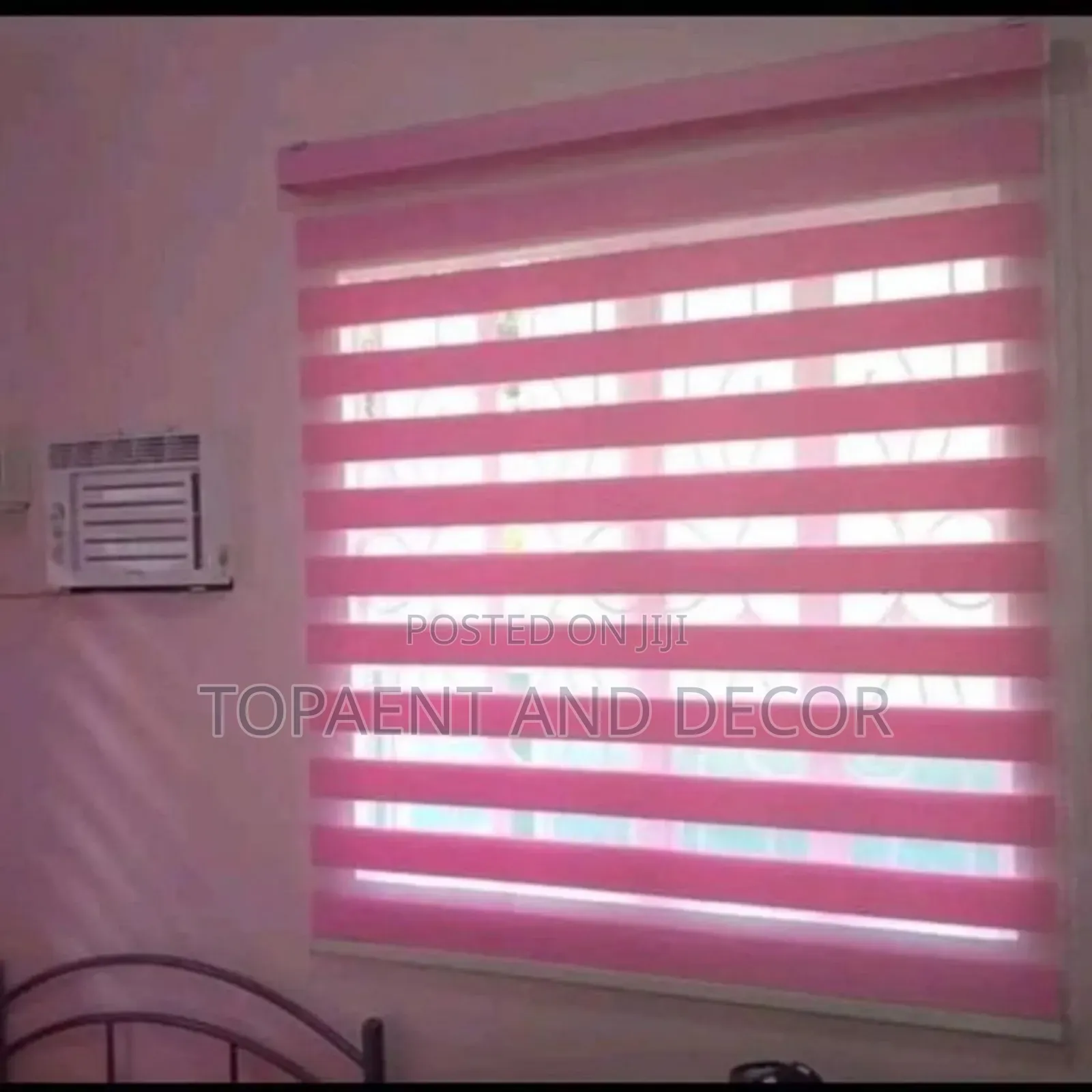 Pink Bedroom Window Blinds