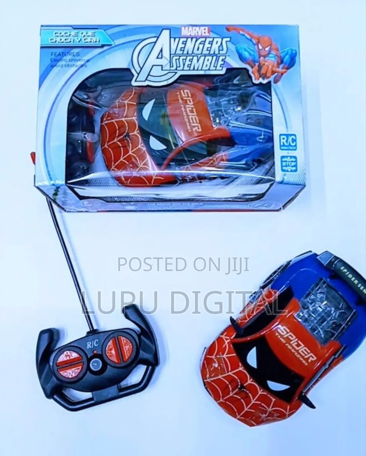 Spider Remote Car Operated With Battery,Lights