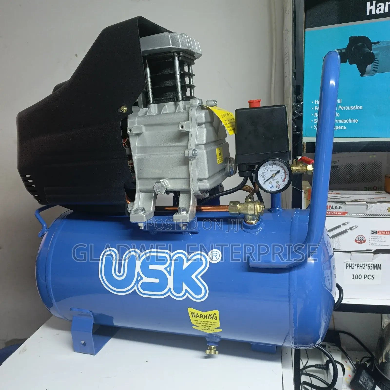 Affordable 25l Usk Air Compressor Direct Drive