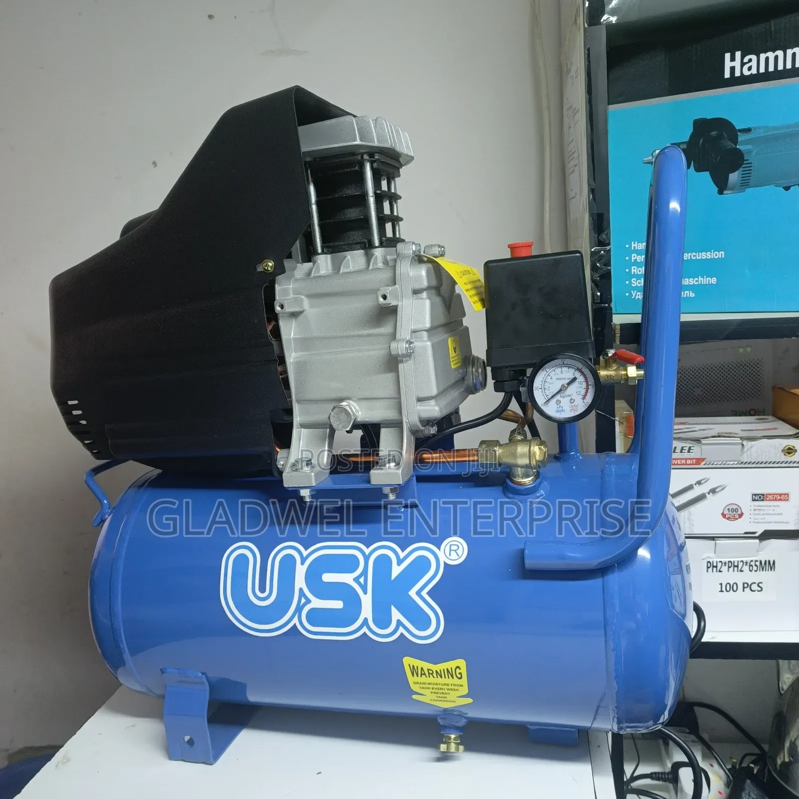 Affordable 25l Usk Air Compressor Direct Drive