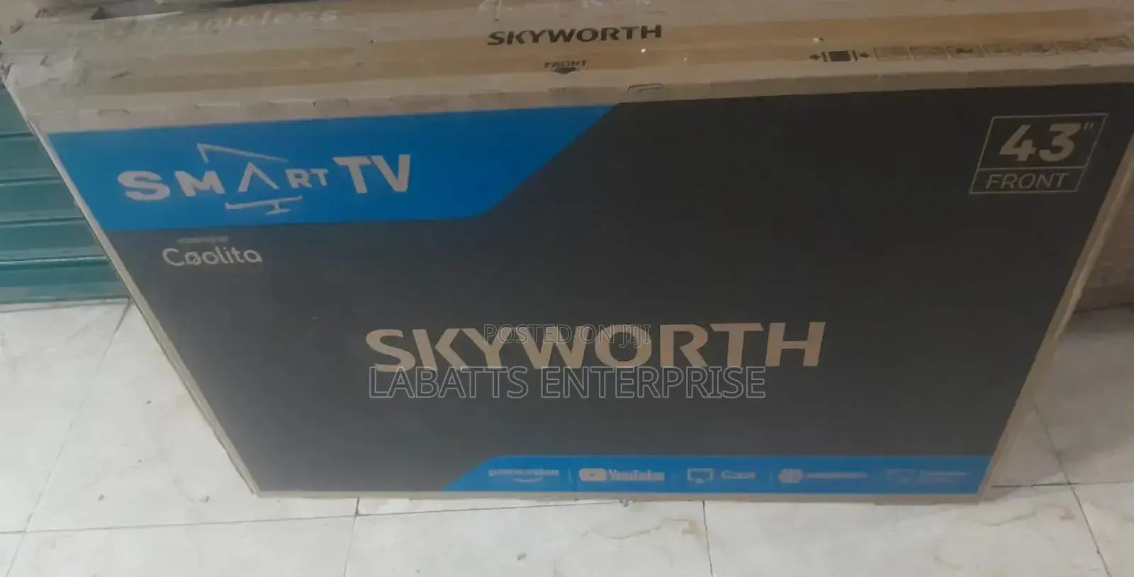 43" Skyworth Smart Google TV