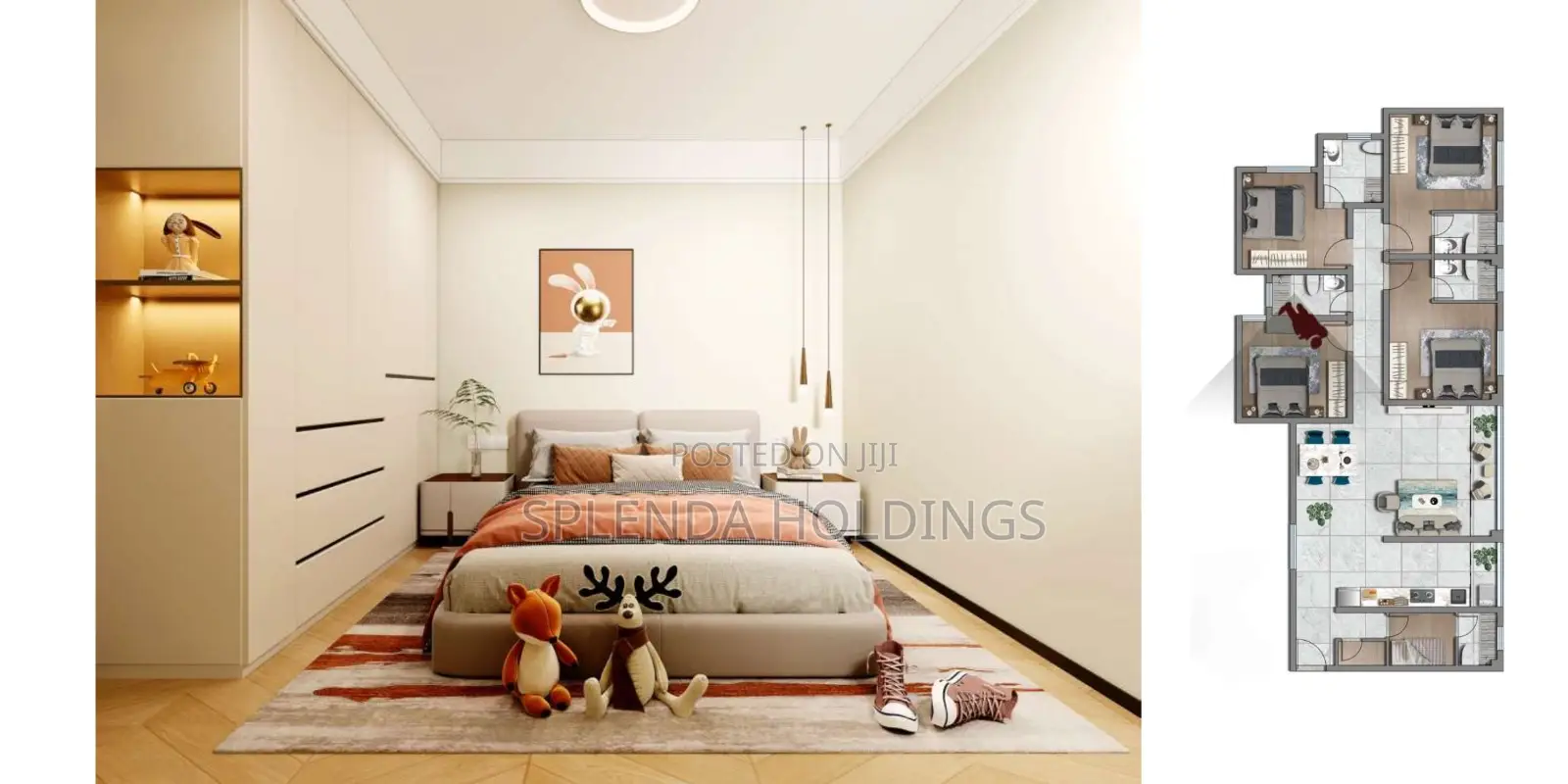 4bdrm Apartment in Kileleshwa for sale