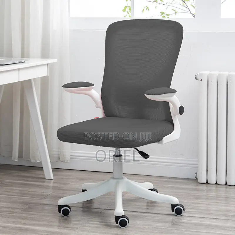 Office Chair : Adjustable Lumbar Support Home Office Swivel Chair