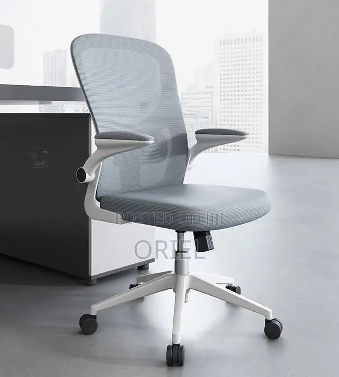Office Chair : Adjustable Lumbar Support Home Office Swivel Chair