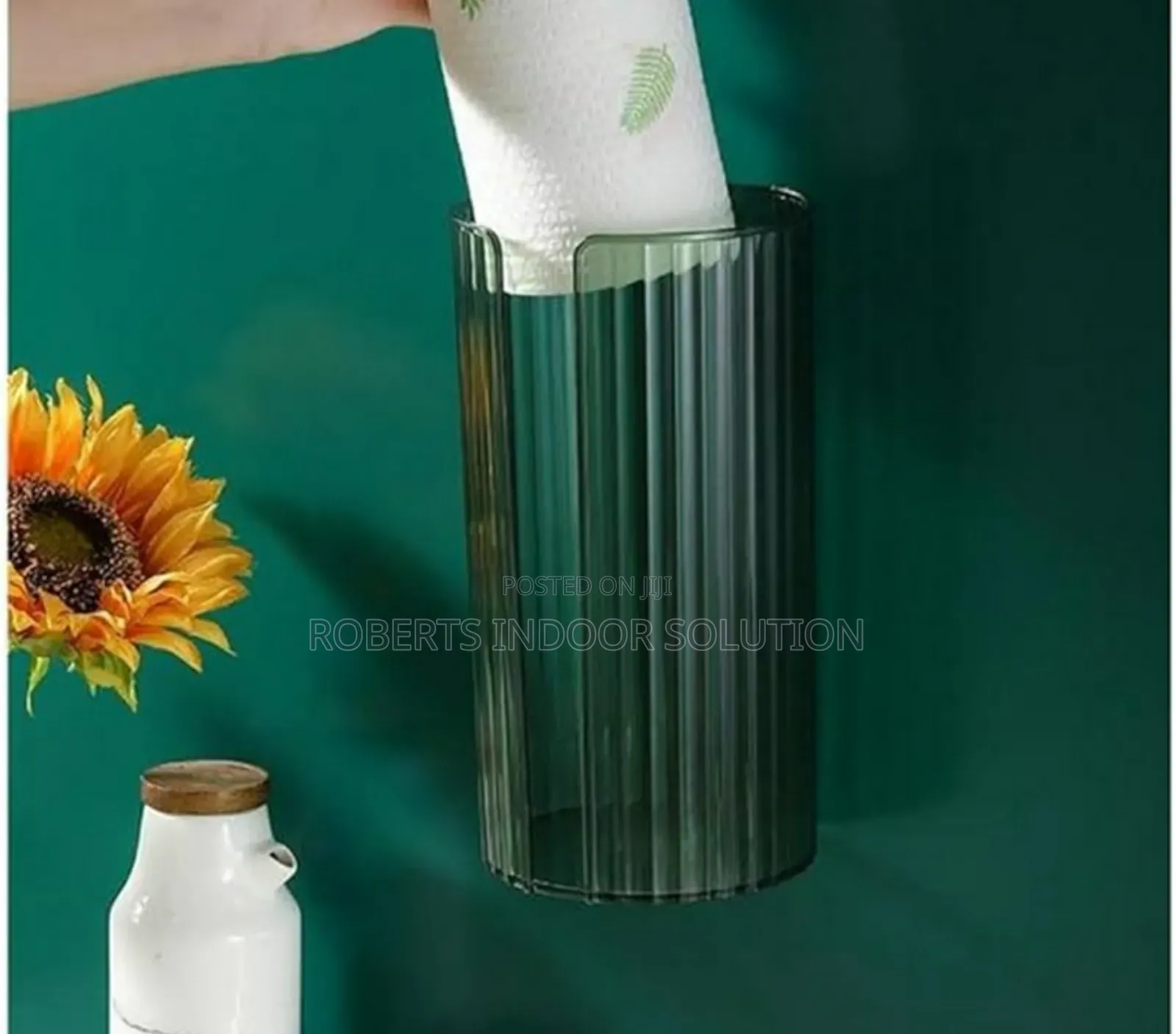 Transparent Waterproof Wall Mounted Tissue Box Holder