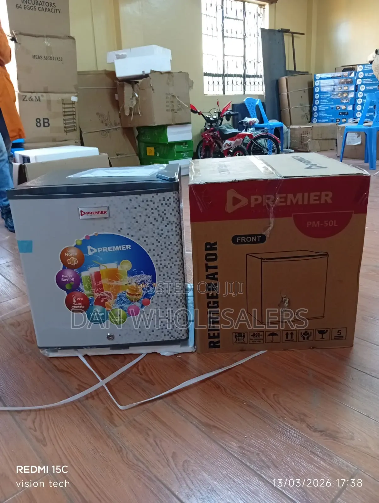 Premier 50l Mini Fridge Low Noise Energy Efficient Refrigerator