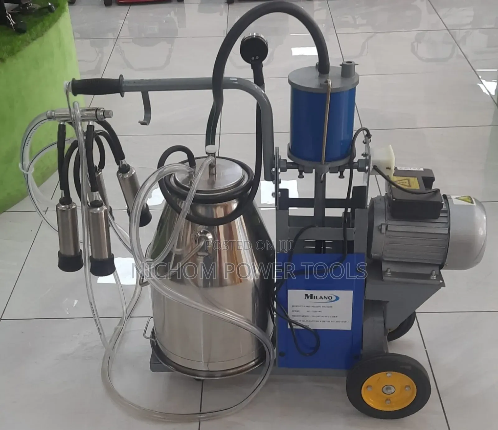 Electric Milking Machine/Single Barrel Cow Milking Machine