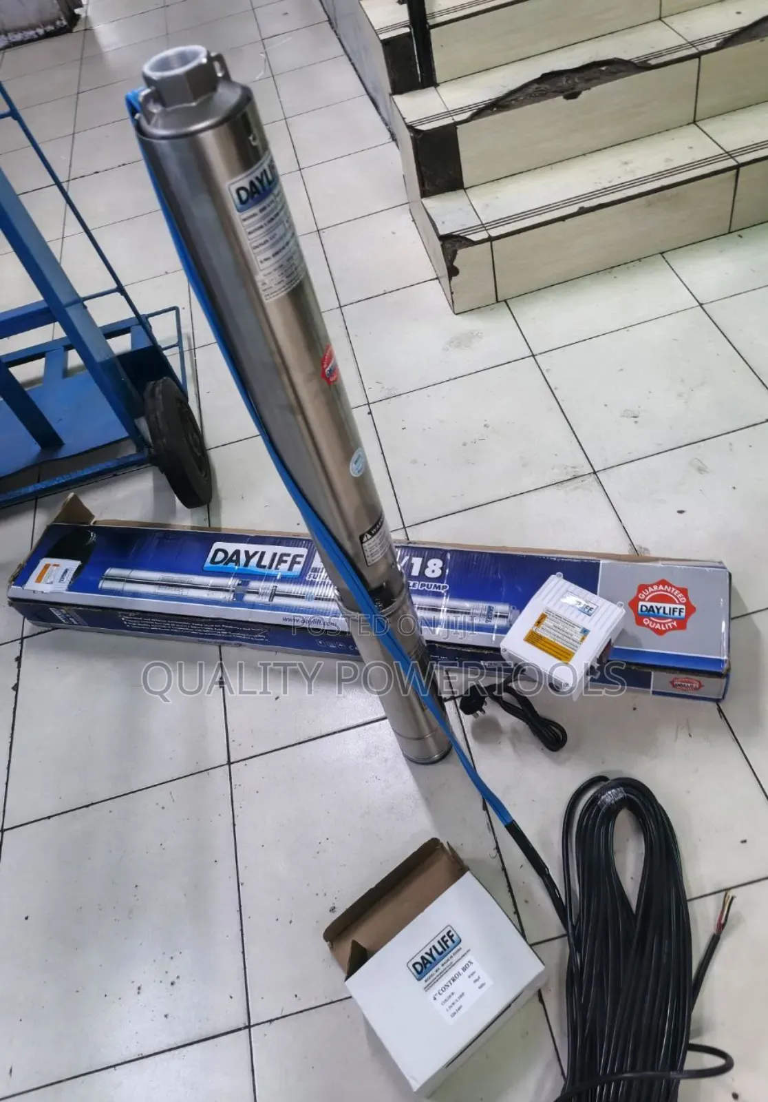 1.5hp DSD 3/18 Dayliff Borehole Submersible Pump