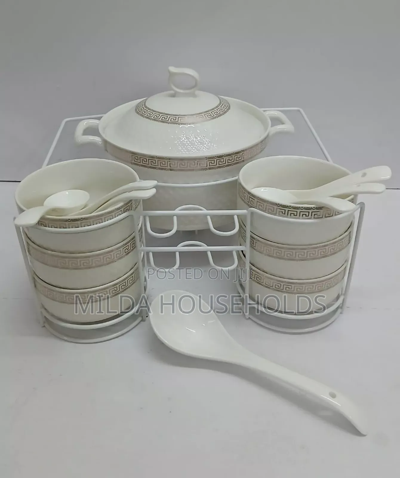 15pcs Soup Ceremic Set