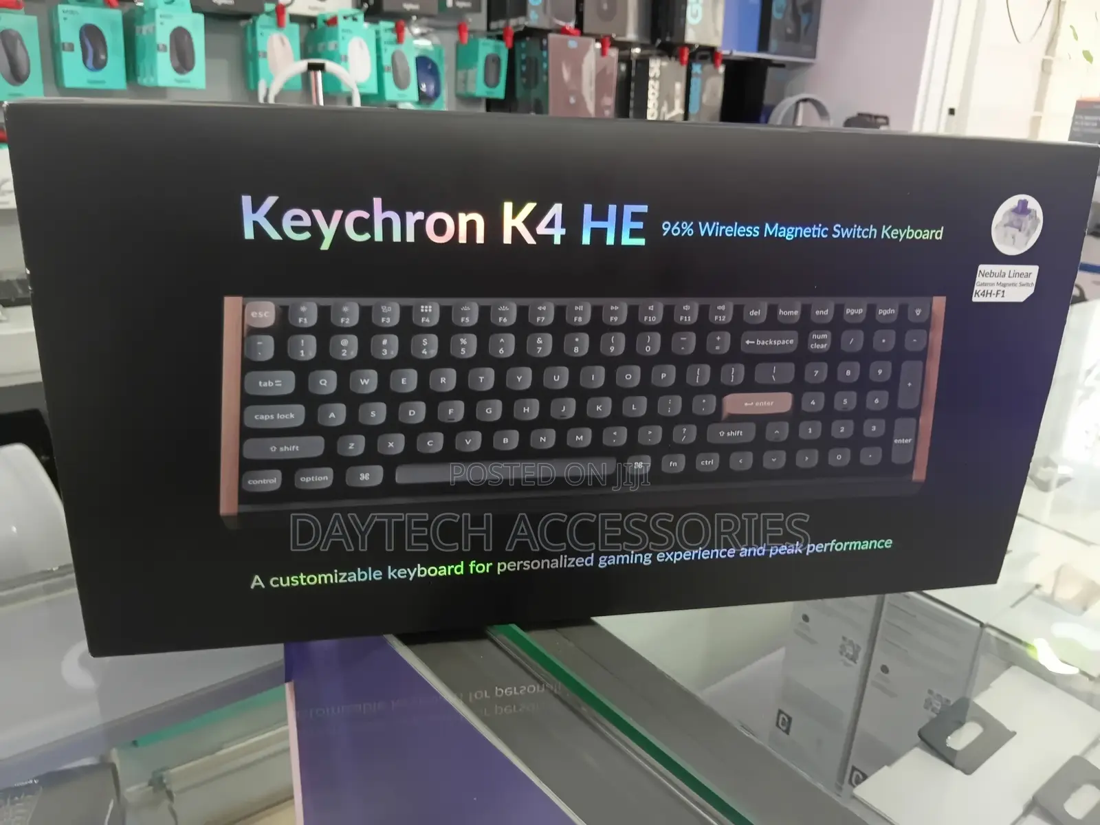 Keychron He Wireless Magnetic Switch Custom Keyboard
