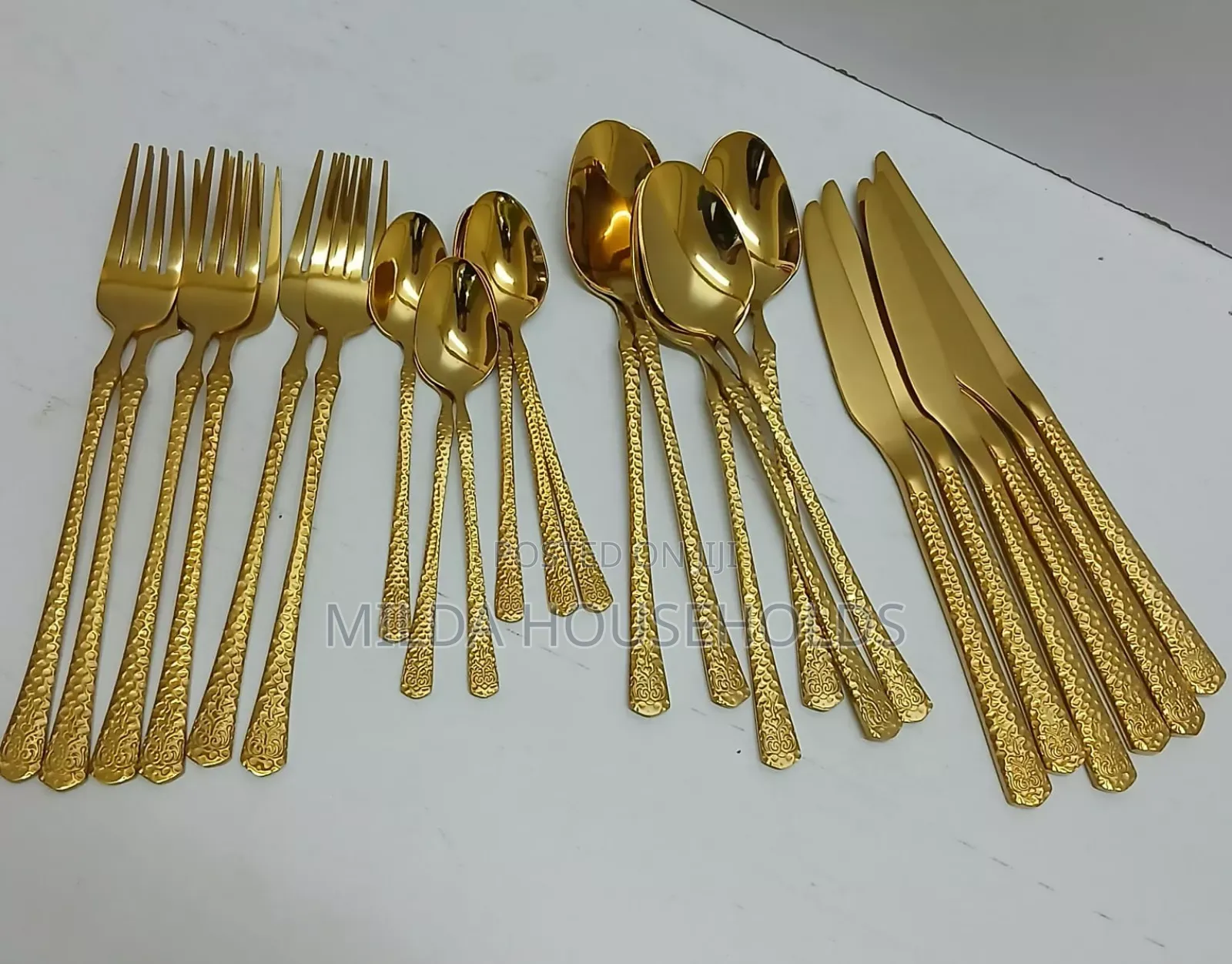 24pcs Luxury Cutlery Set Stainless Steel Now Available.