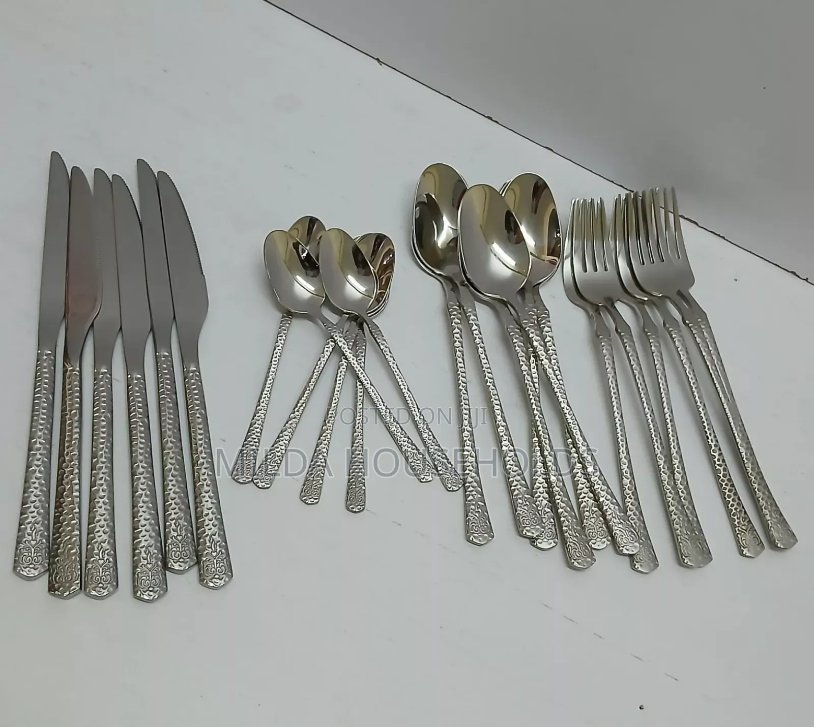 24pcs Luxury Cutlery Set Stainless Steel Now Available.
