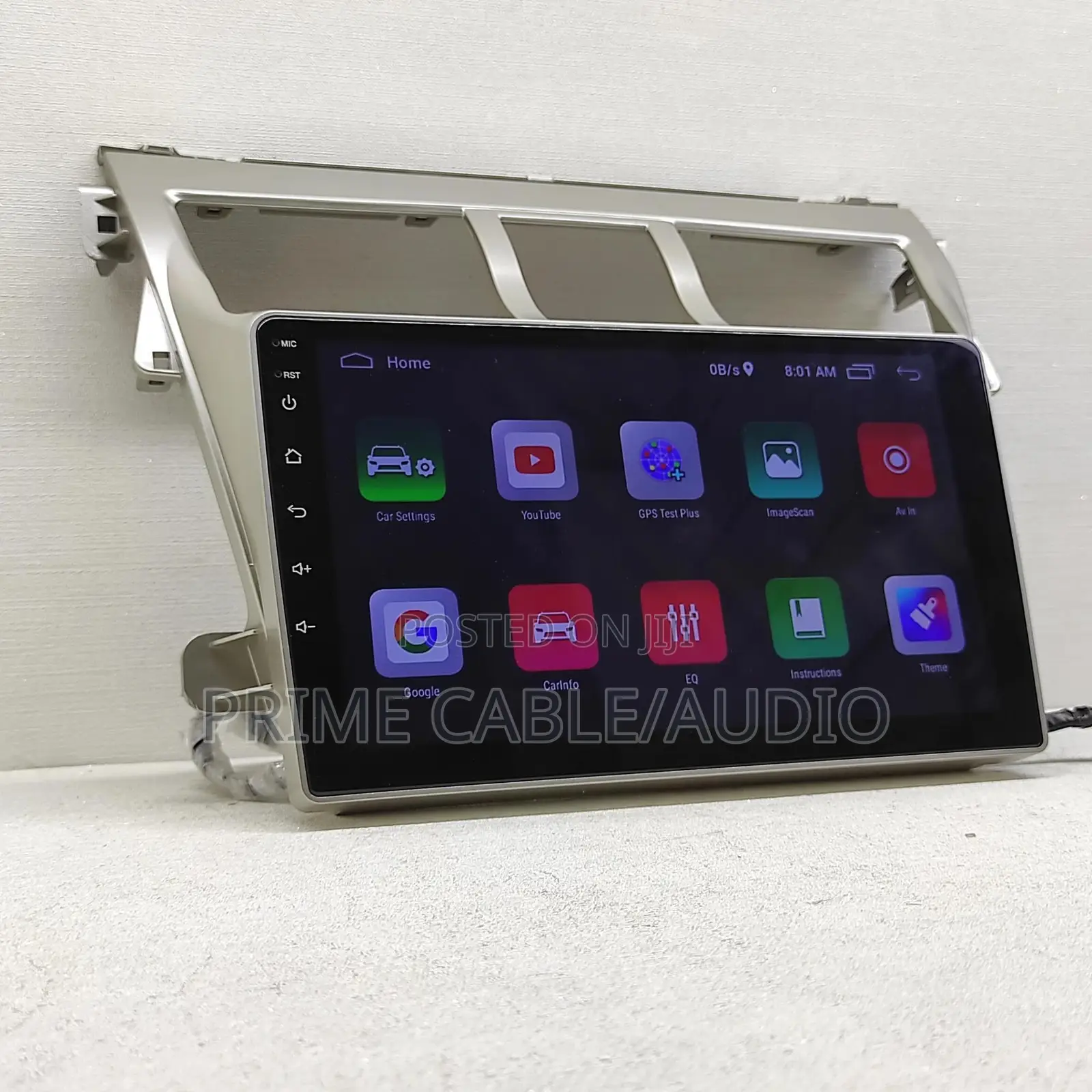 Toyota Belta Fitted With 9 Inch Android Radio Plus Frame
