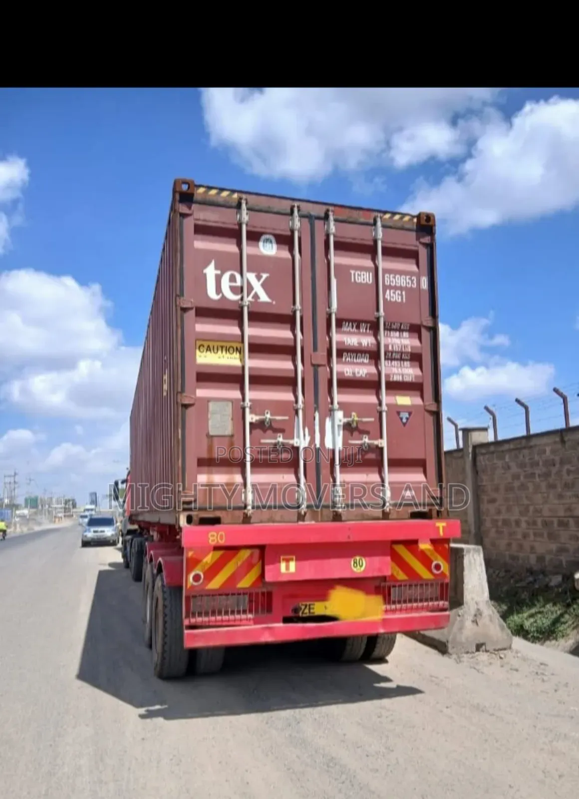 Transit Container Trailers Available For Cross Border Jobs