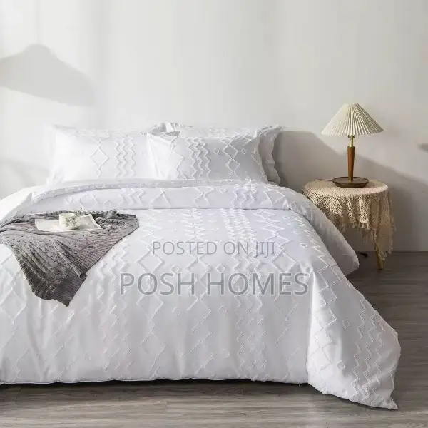 Tufted Materia Duvet Cover Set