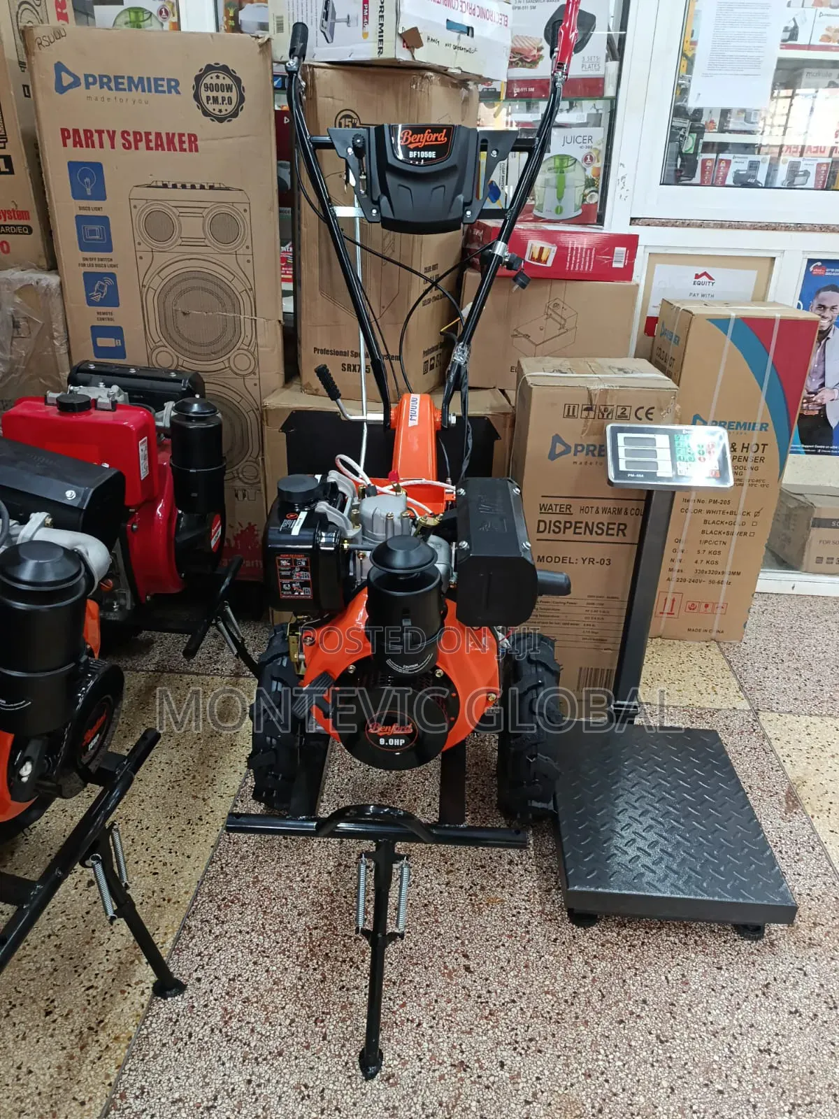 Benford Diesel Engine Tiller 9hp