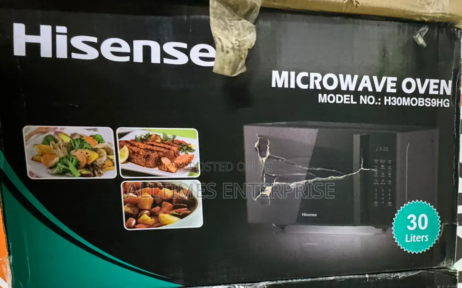 Hisense 30 Liters Microwave With Grill