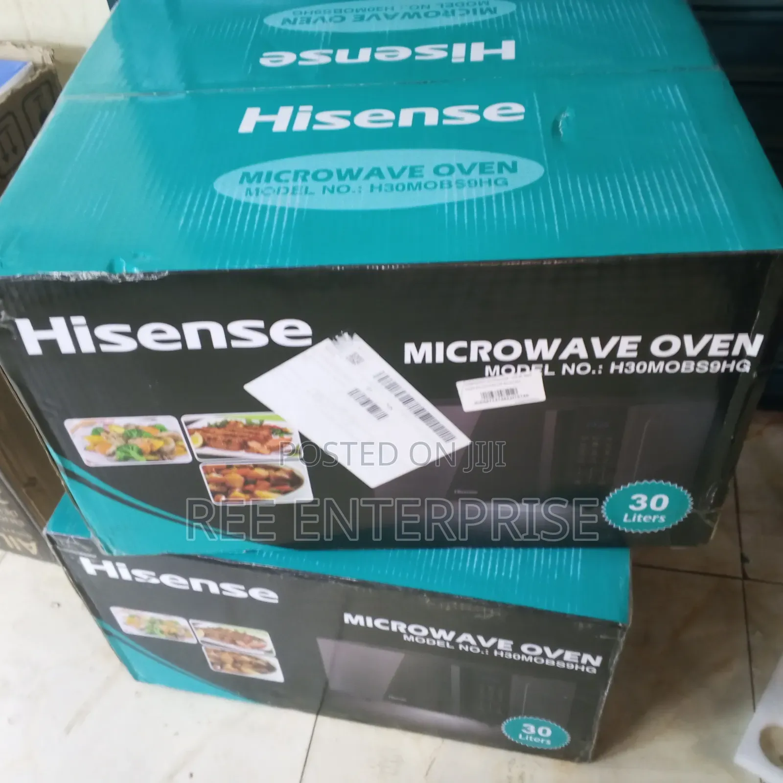 Hisense Microwave 30 Litres  With Grill