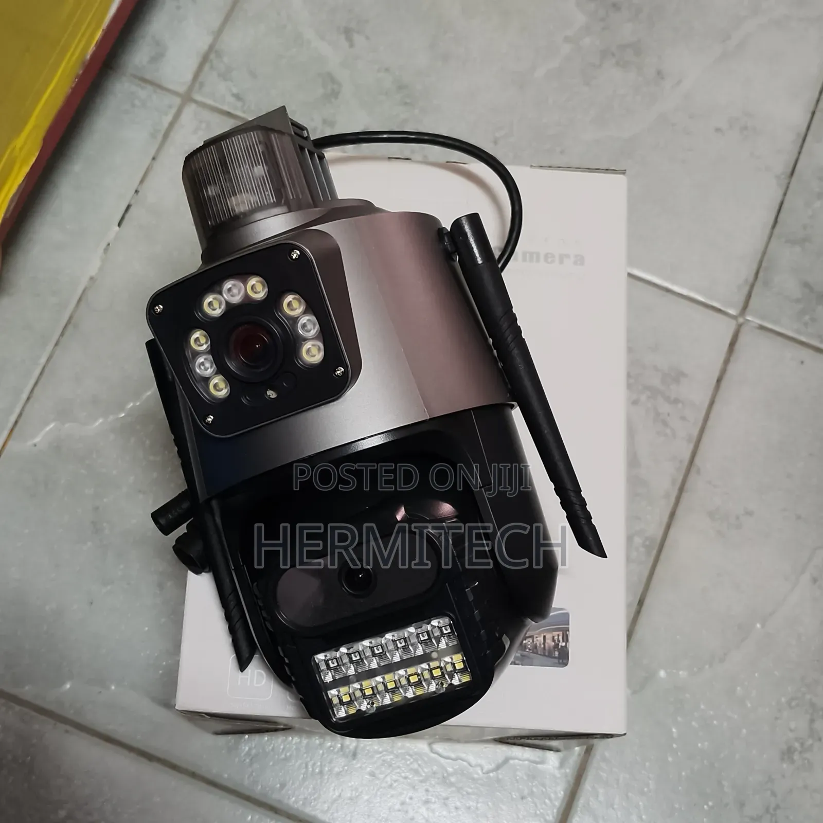 Motion Sensor Alarm System Electric Models CCTV With 2 Lenses